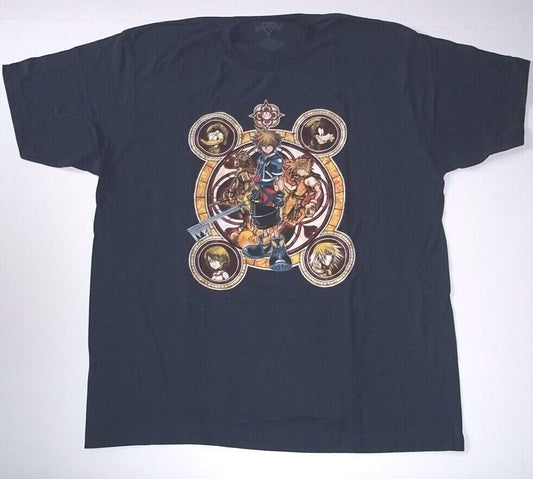 Walt Disney Kingdom Hearts XL Adult Unisex T-Shirt - New