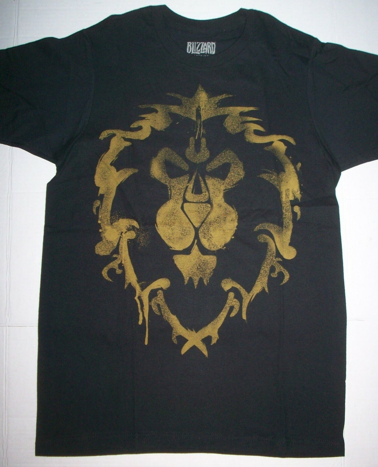 World Of Warcraft Lion Alliance Adult Unisex T-Shirt - Size S, M & L