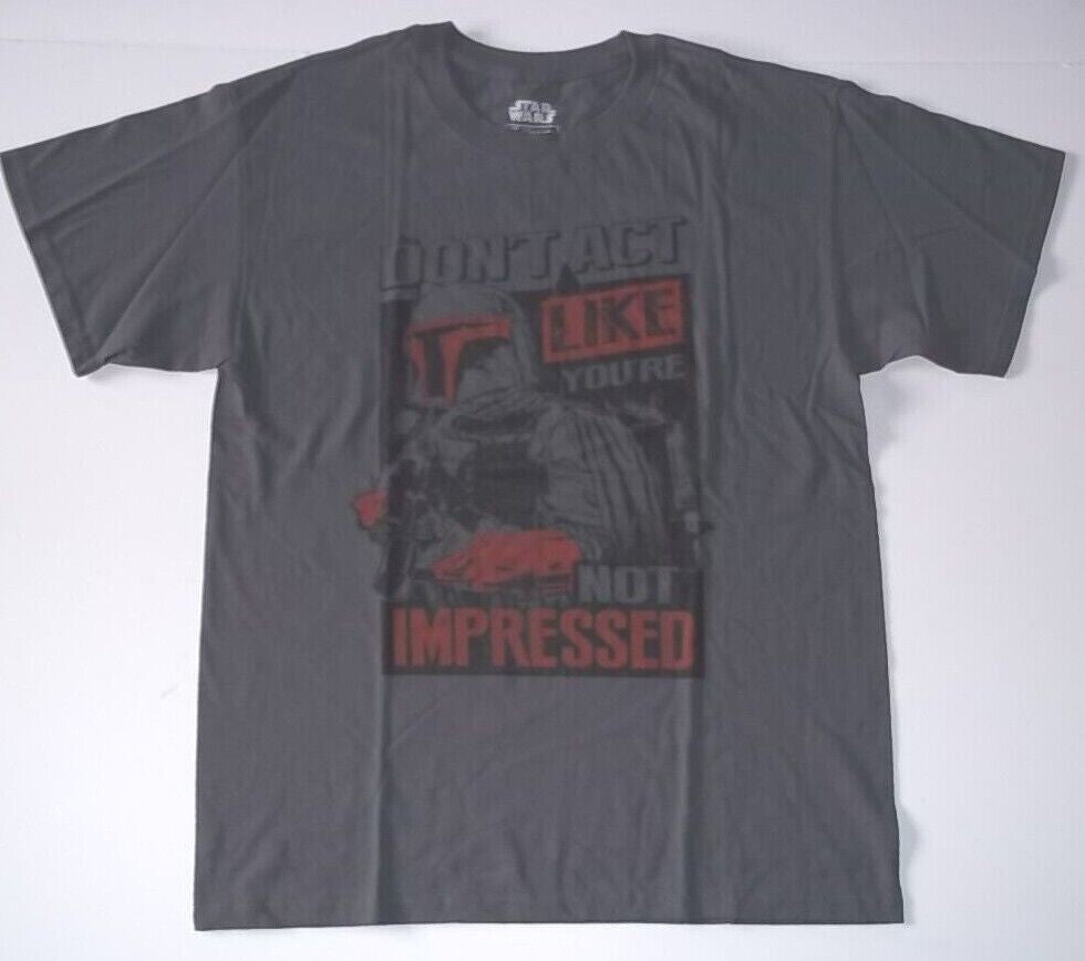 Star Wars  Boba Fett Large Adult Unisex T-Shirt - NOS