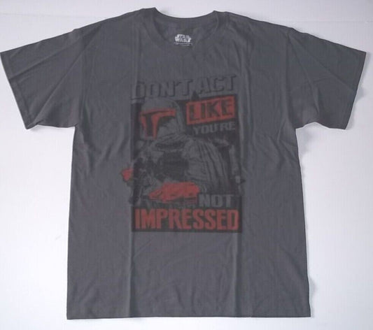Star Wars  Boba Fett Large Adult Unisex T-Shirt - NOS