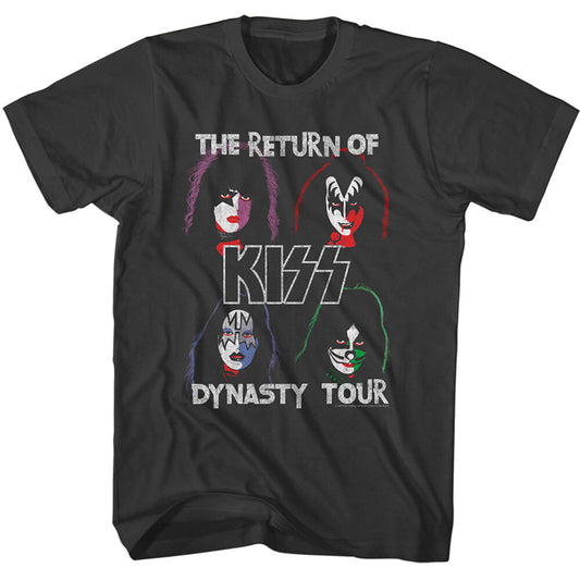 KISS "Return of Dynasty Tour" Mens Unisex T-Shirt -Available in Sm to 2x