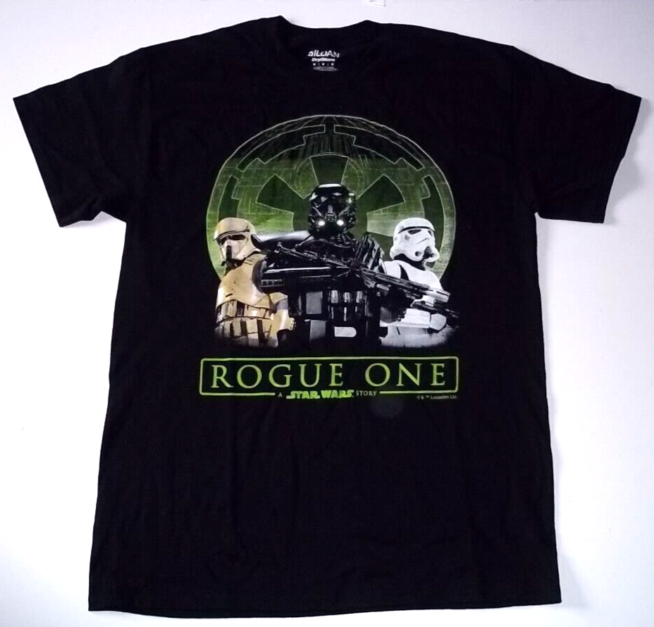 Star Wars Rogue One Medium Adult Unisex T-Shirt - New Old Stock