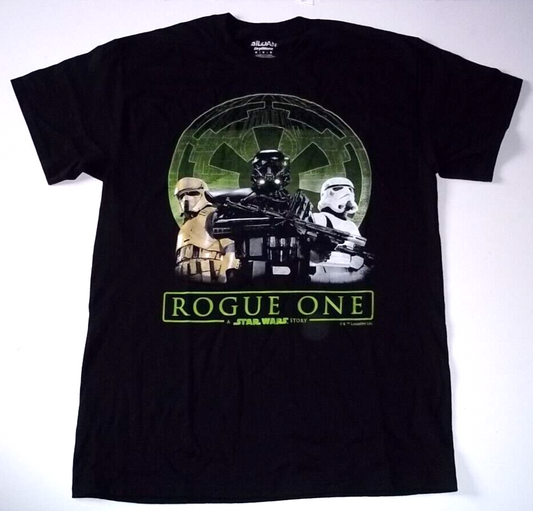 Star Wars Rogue One Medium Adult Unisex T-Shirt - New Old Stock