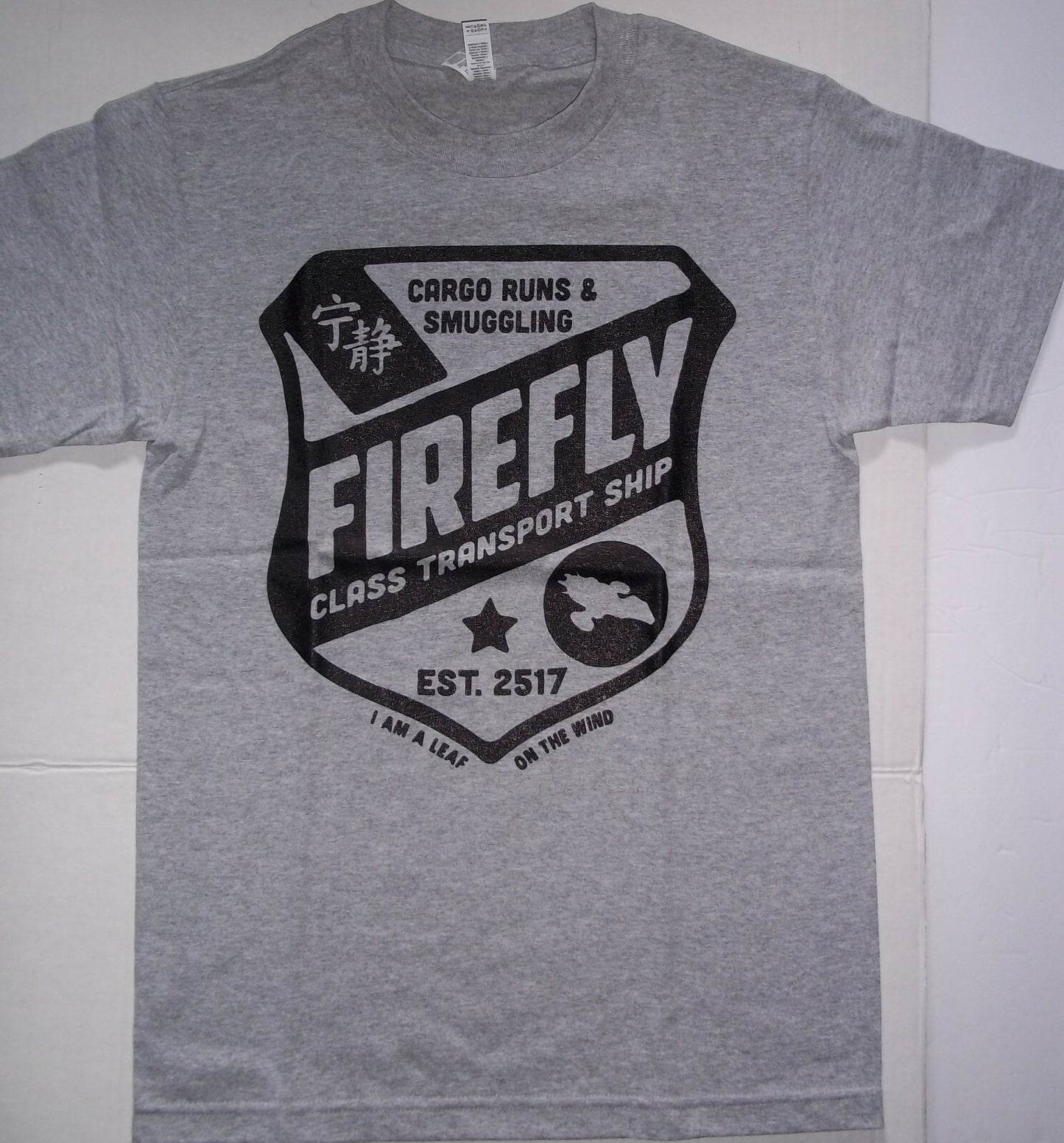 Serenity: Firefly "Cargo Runs & Smuggling Mens Small or 2x Unisex T-Shirt -New