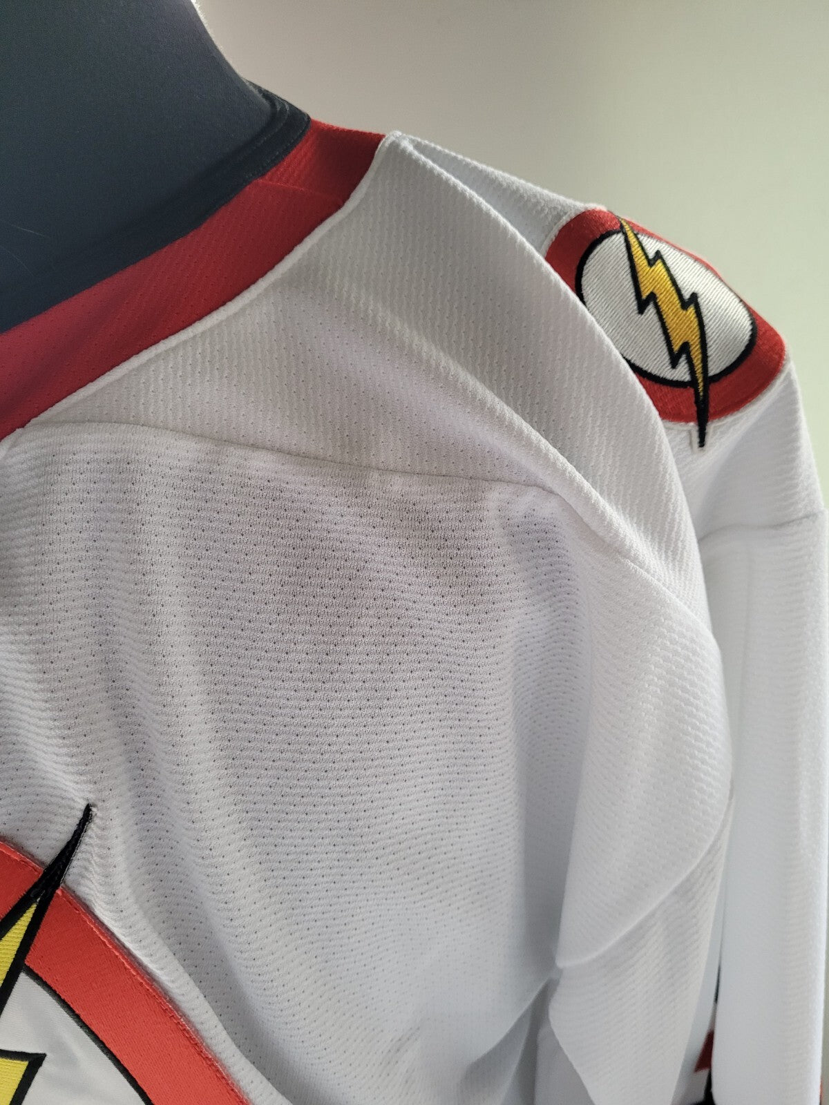 The Flash Logo (DC Comics) Pro Model Mens Hockey Jersey -Available sm to 3x -New