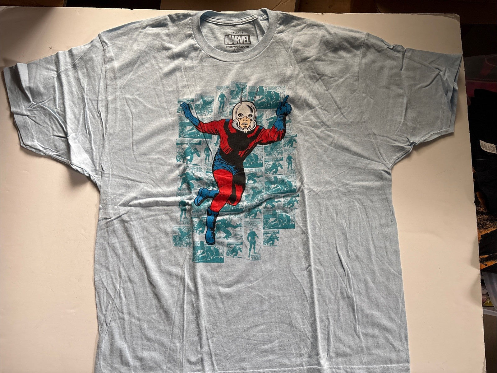 Marvel Ant Man Mens 2XL Unisex T-shirt- New -10= years old