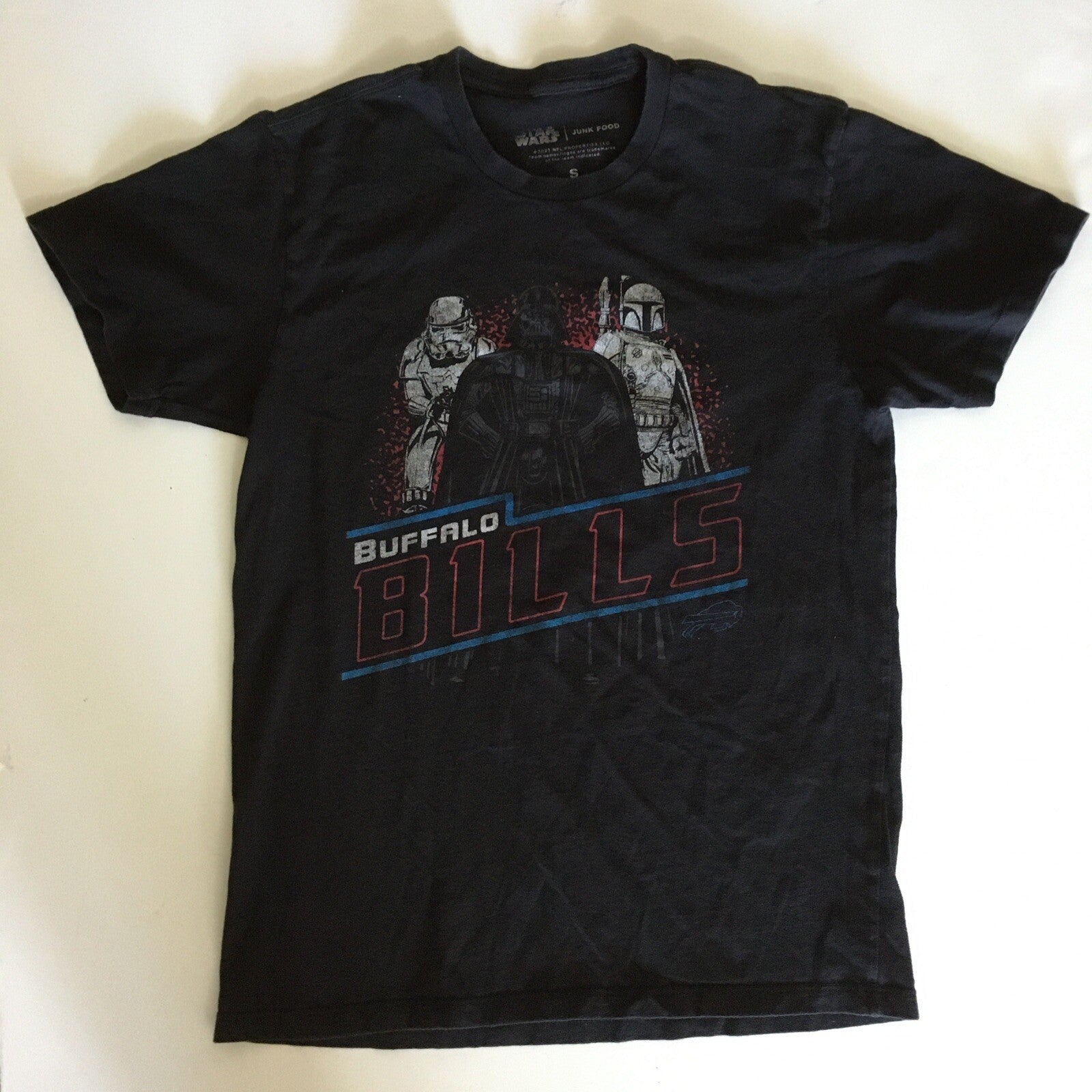 NFL Buffalo Bills "Star Wars" Men Small Unisex T-Shirt -Excellent Condition