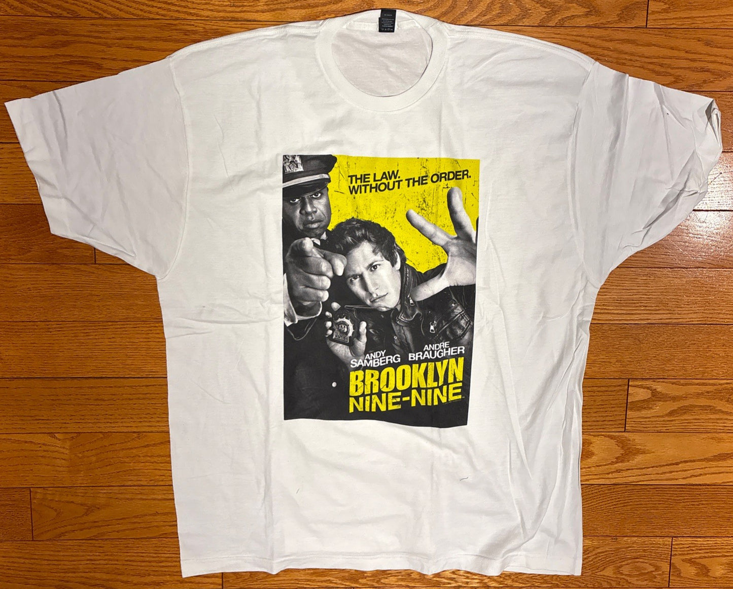 Brooklyn Nine-Nine "Poster"  Men x-Large Unisex T-Shirt - NOS