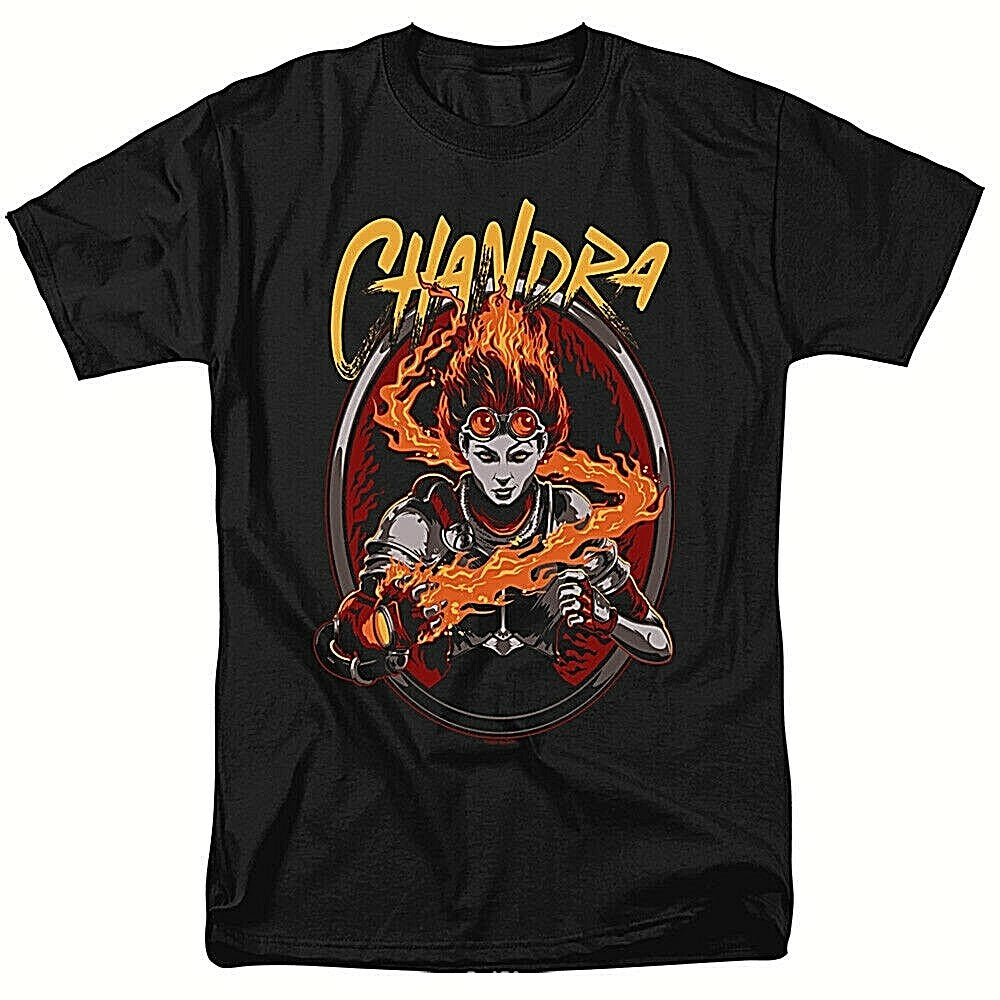 Magic the Gathering "Chandra" Mens Unisex T-Shirt, Available Sm to 5x -new