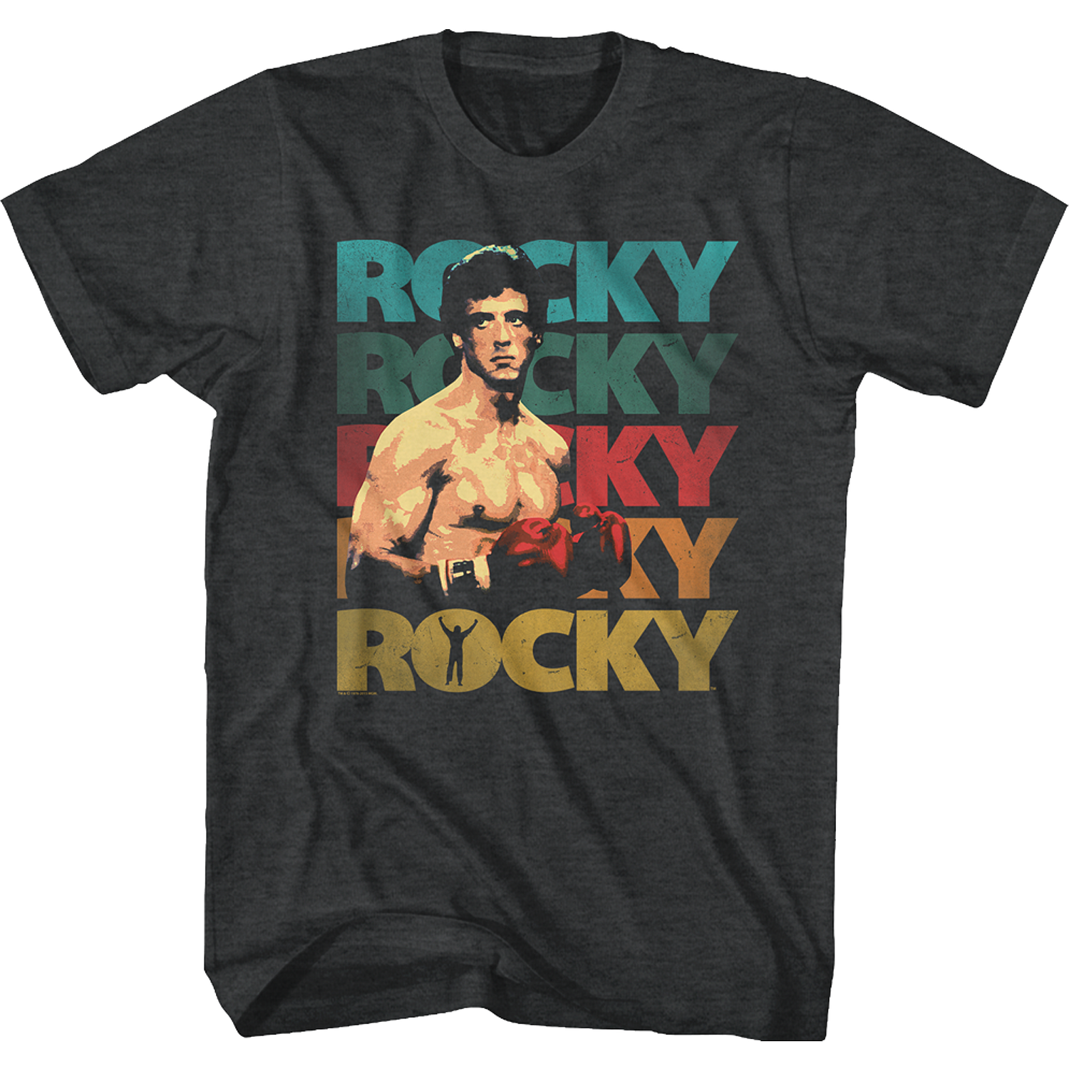 ROCKY  "Rocky, Rocky, Rocky..." Mens 2x Unisex T-Shirt - New