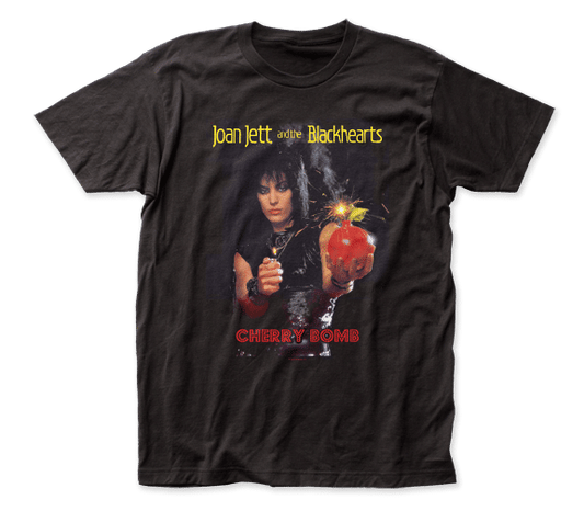 Joan Jett & the Blackhearts "Cherry Bomb" Mens Unisex T-shirt-Available Sm to 2x