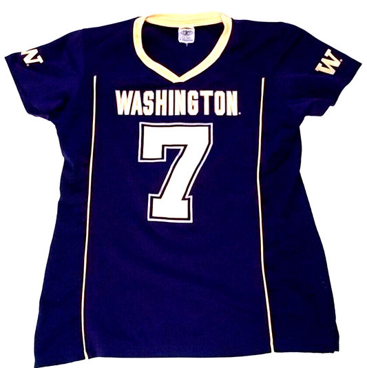University of Washington Huskies Women Jersey T-Shirt - Size Small 4/6