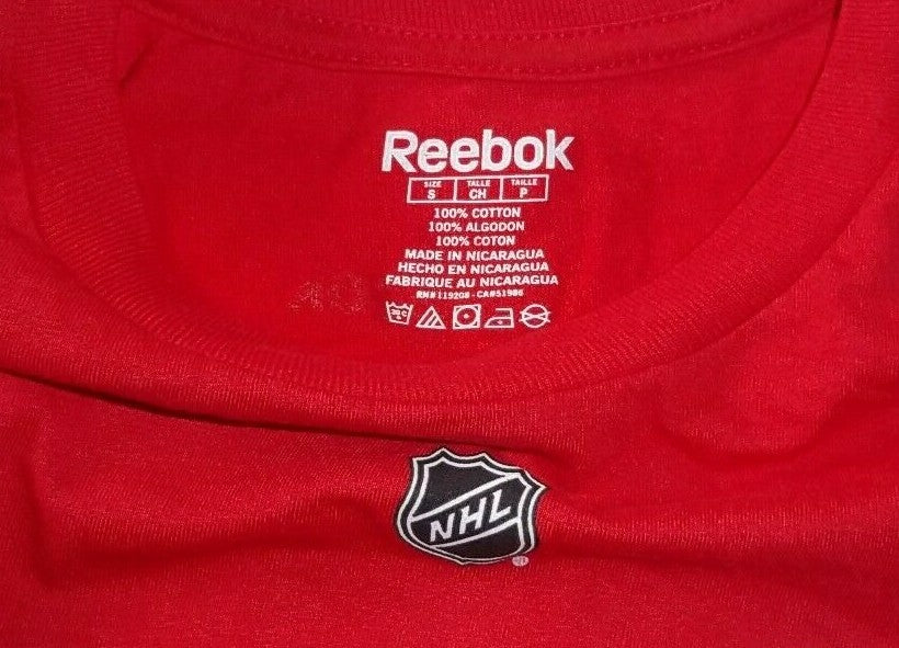 NHL Washington Capitals Small Holtby Reebok T-Shirt - new