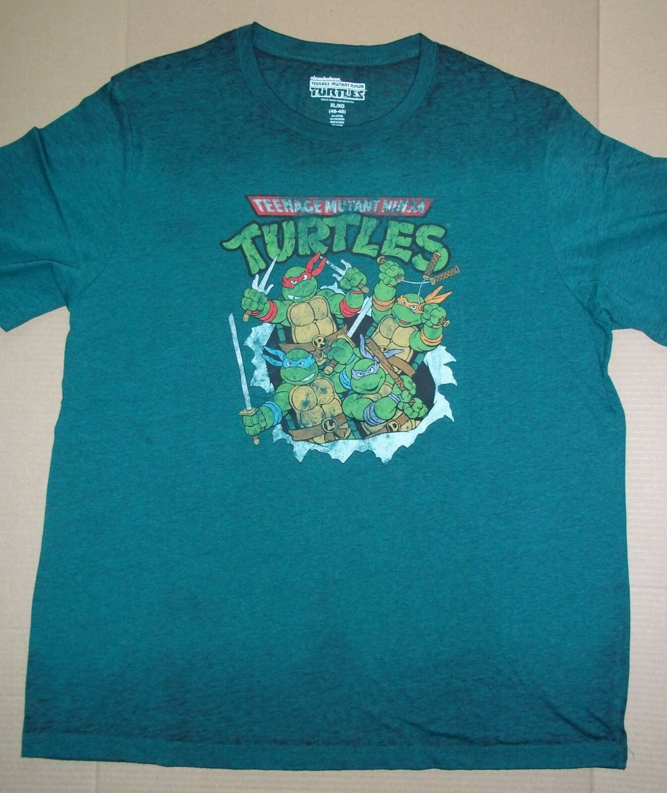 Teenage Mutant Ninja Turtles Men's Unisex T-shirt - Size X-Large