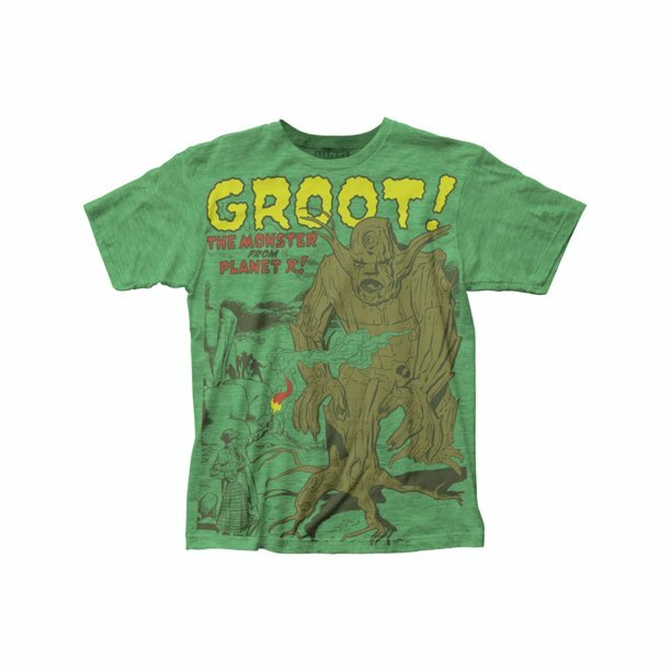 Marvel, Groot "Monster from Planet X" Mens Unisex T-shirt -Available Sm or Med
