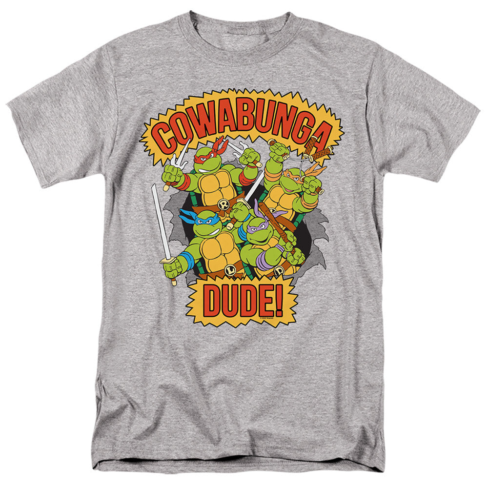 Teenage Mutant Ninga Turtles "Cowabunga, Dude!" Mens T-shirt -available sm to 5x