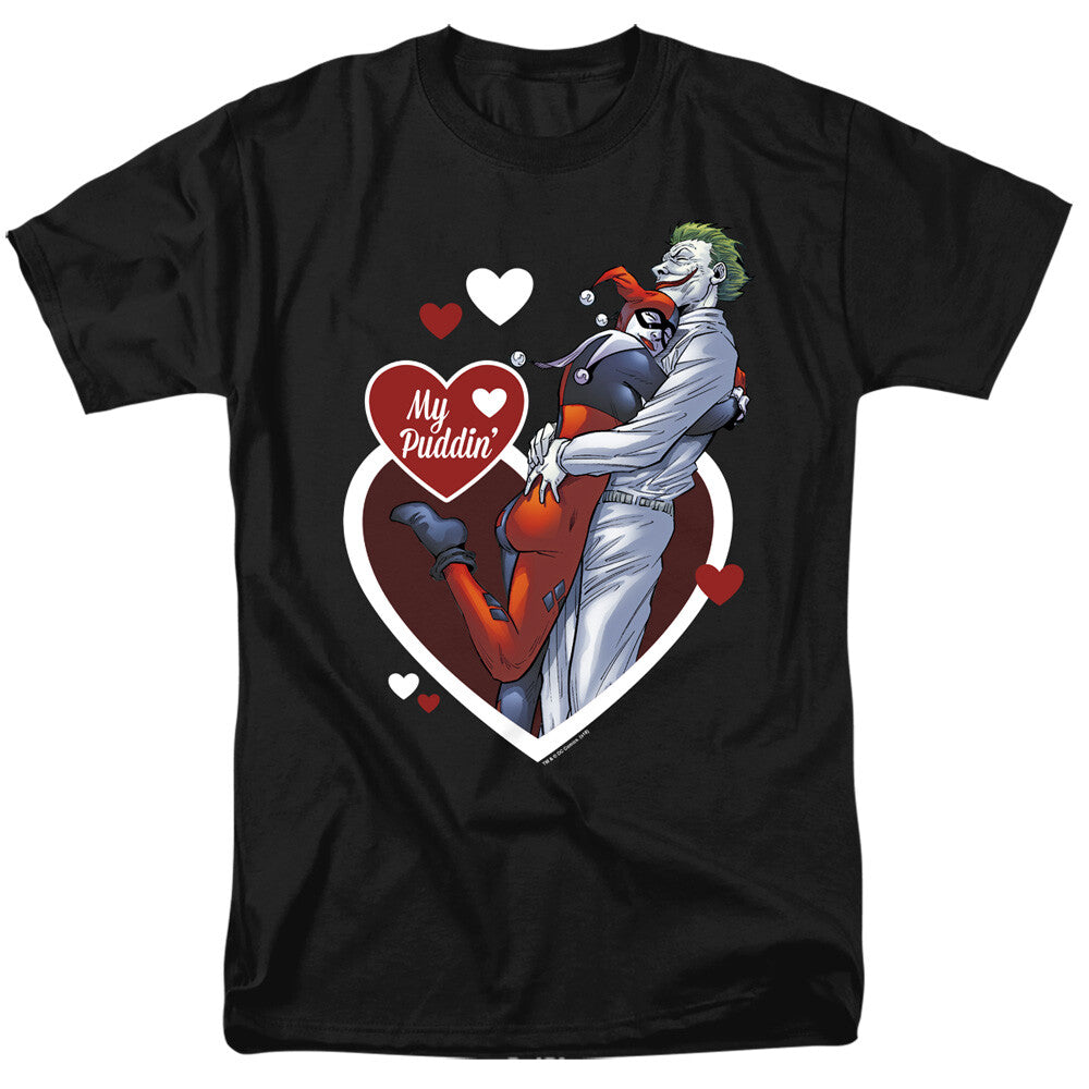 Harley Quinn & Joker "My Puddin" Mens Unisex T-Shirt -Available in Sm to 5x -new