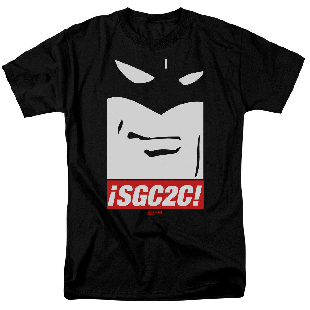 Space Ghost Coast to Coast "SGC2C!" Mens Unisex T-Shirt -Available Sm to 5x