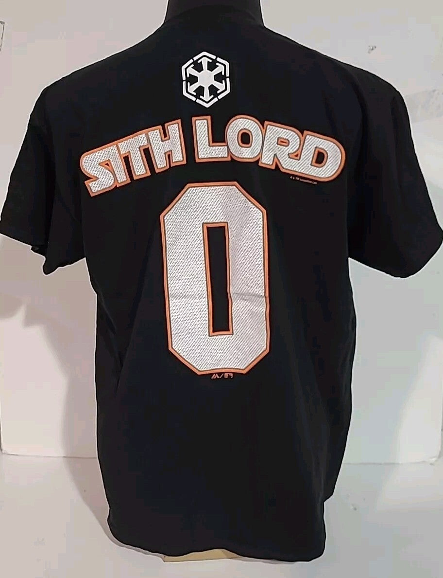 Miami Marlins Star Wars Sith Lord Mens Large T-Shirt -Star Wars Night 2015