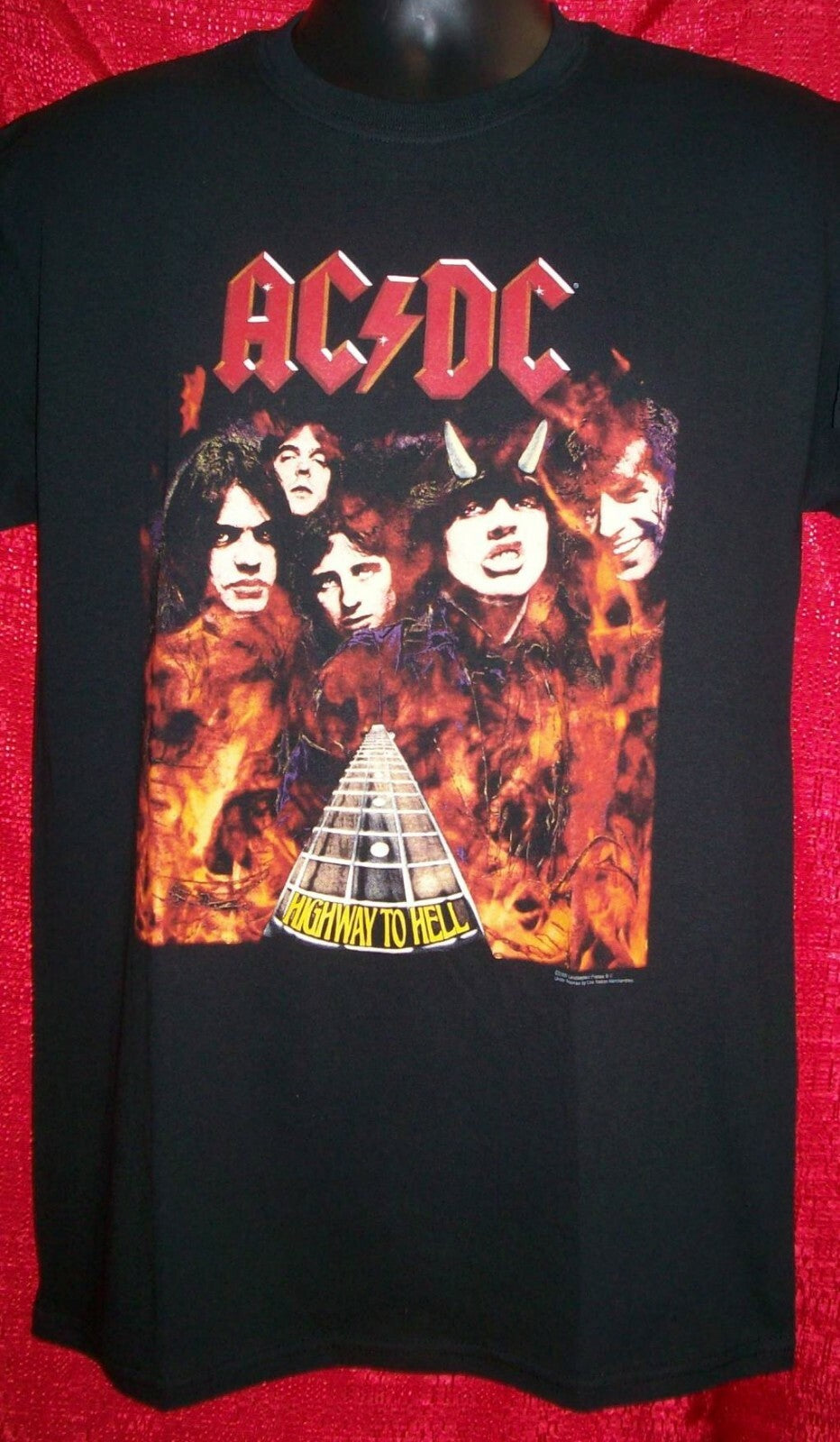 AC/DC Highway To Hell Mens Medium Adult Unisex T-Shirt - New