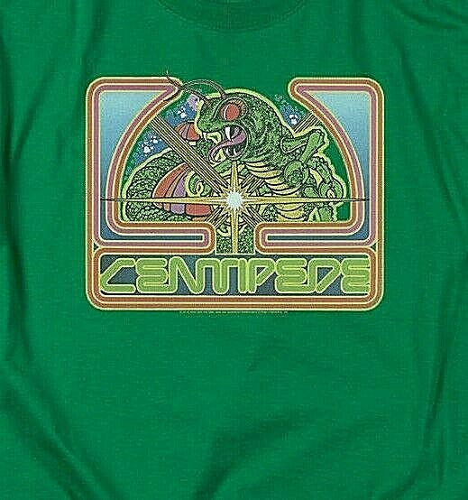Atari Games "Centipede" Mens Unisex T-shirt -Available in Sm to 4x -new