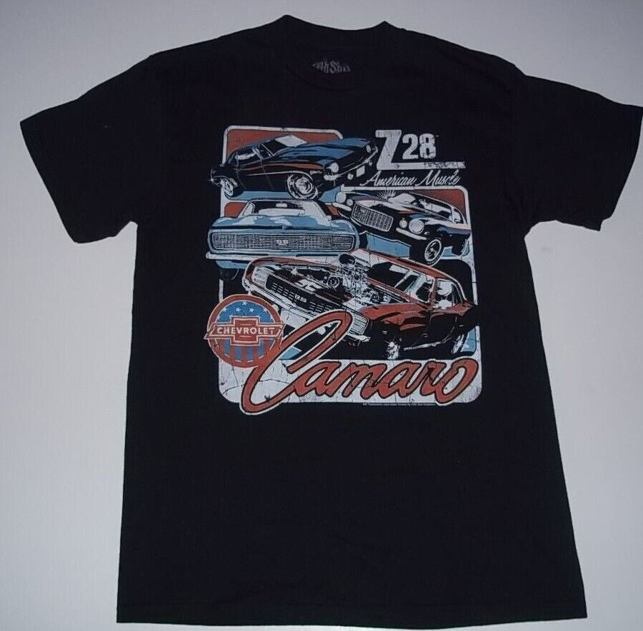 Chevrolet Camaro Z-28, SS, RS Adult Unisex T-Shirt - Available M, L, XL