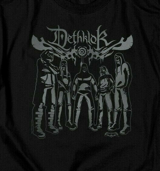 Metelocalypse "Dethklok Band"  Mens Unisex T-Shirt, Available Sm to 5x