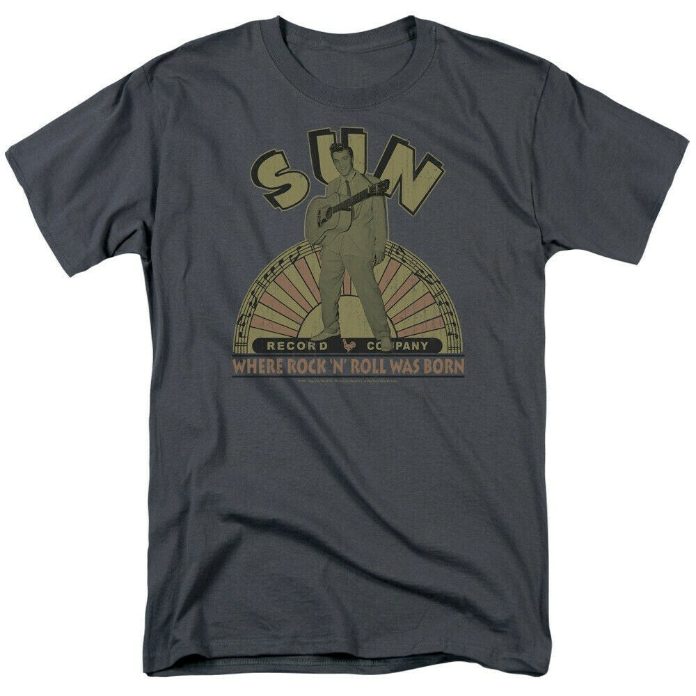 Elvis Presley "Sun Records Company" Mens Unisex T-Shirt, Choice Sm to 3x