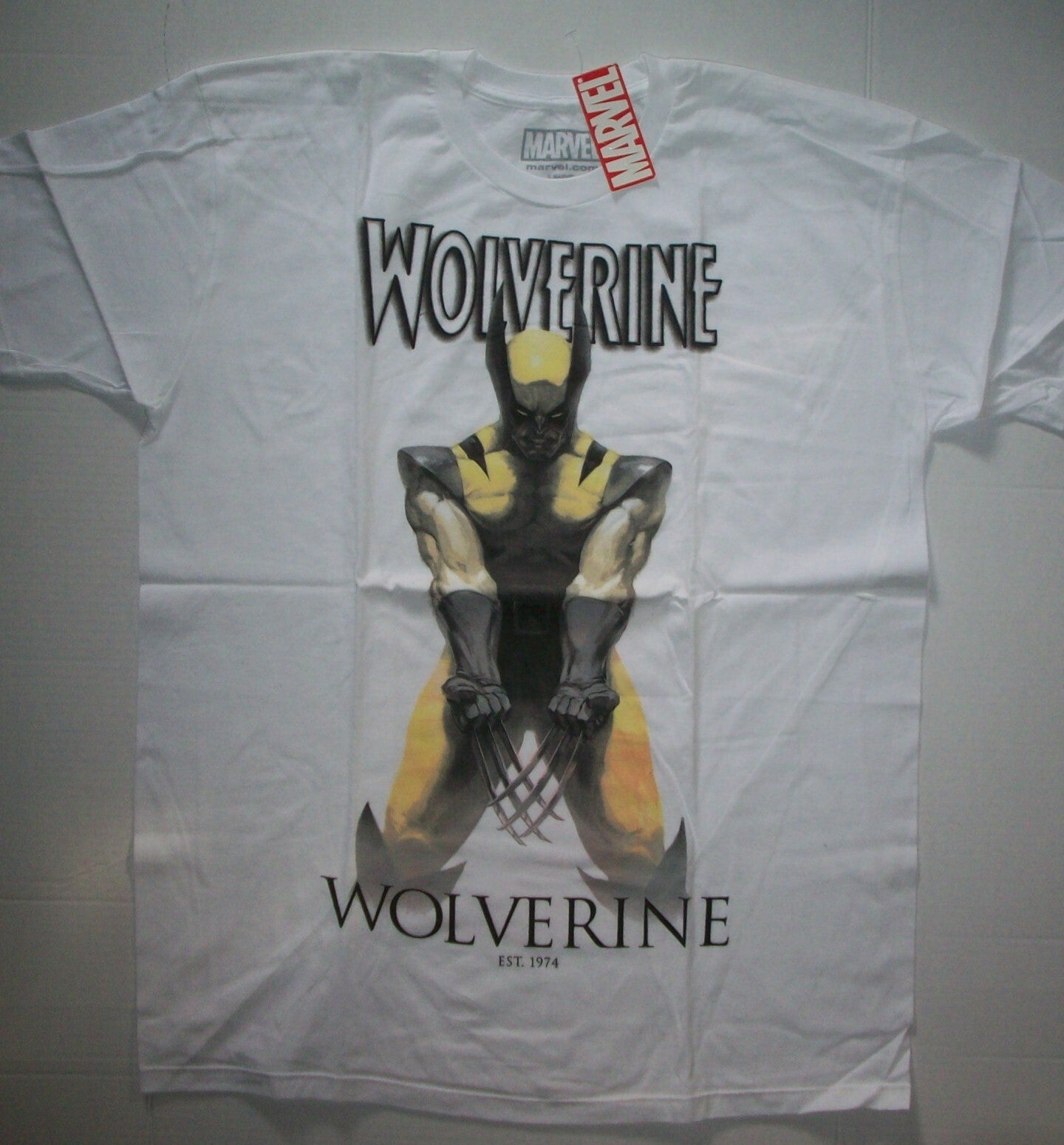Marvel Comics Wolverine  XL  Adult Unisex T-Shirt - NOS