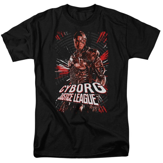 DC Comics Cyborg  JLA Movie Mens Unisex T-Shirt, Available S & M
