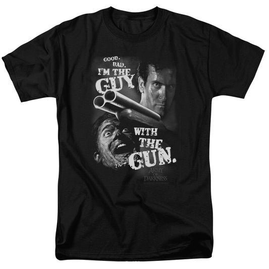 Army of Darkness "I'm Guy with the Gun" Men Unisex T-Shirt. Available Sm to 3x