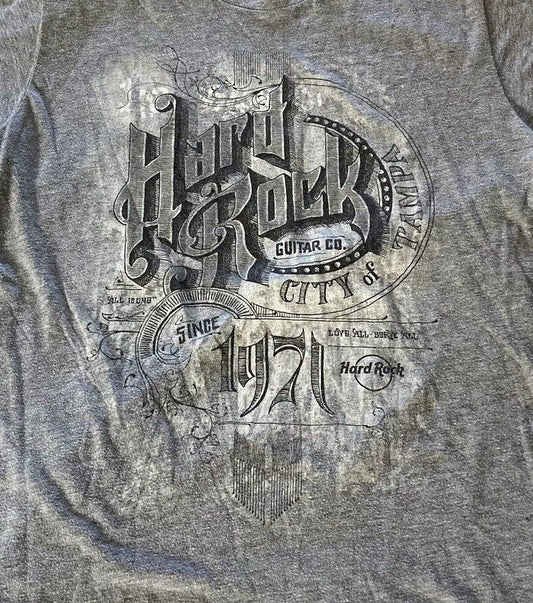 Hard Rock Cafe "Guitar Company, Tampa" Mens Medium Unisex T-shirt -New