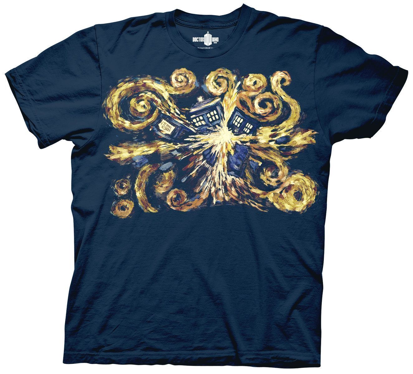 Doctor Who, "Van Gogh" Mens  Unisex T-shirt, Available Sm to 3x -new
