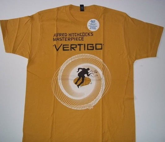 Alfred Hitchcock's Vertigo Adult Unisex T-Shirt - Available L & 2XL - New