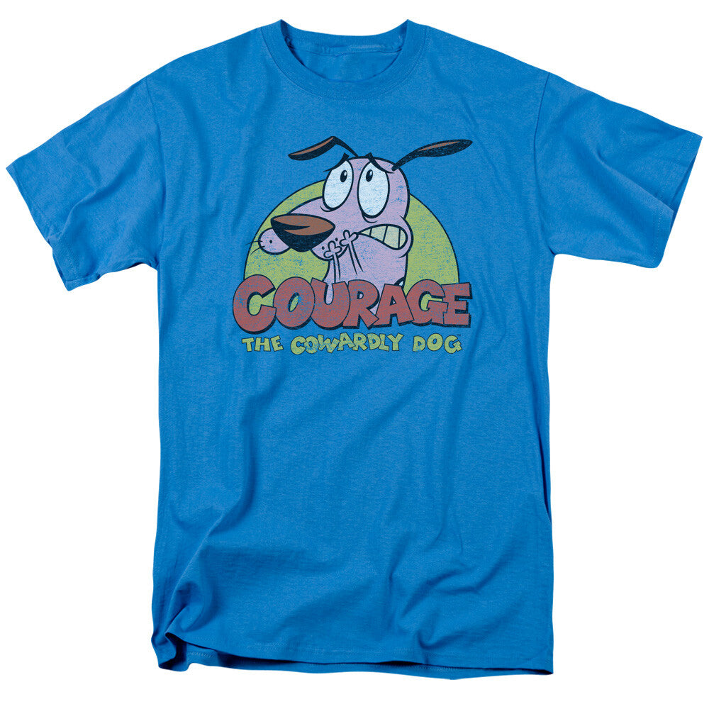 Courage the Cowardly Dog Mens Unisex T-Shirt, Available Sm to 3x