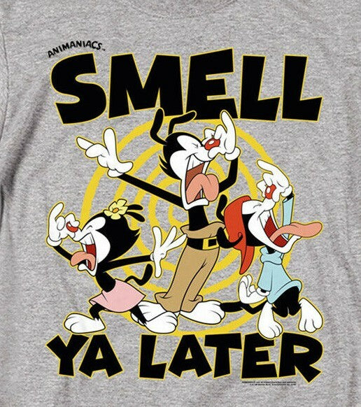 Animaniacs "Smell You Later" Mens T-Shirt, Available Sm to 5x -New