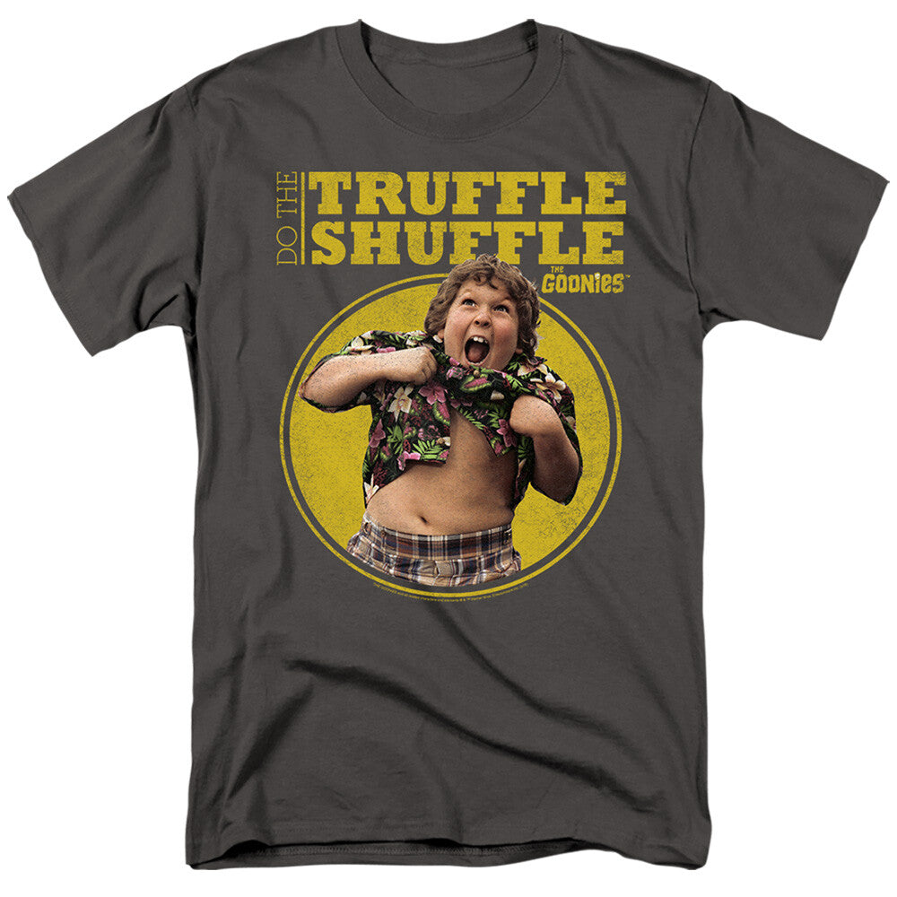 The Goonies, "Truffle Shuffle" Mens Unisex T-Shirt, Available Sm to 5x -new