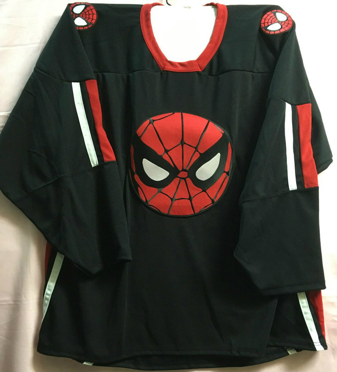 Marvel Spider-Man Pro Model Mens Hockey Jersey -Available in sm to 3x