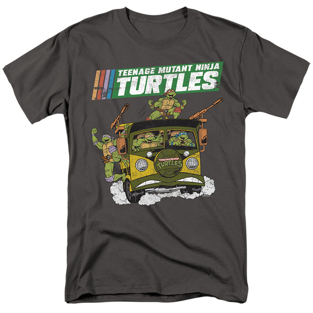 Teenage Mutant Ninga Turtles "TMNT Van" Mens T-shirt -available sm to 5x