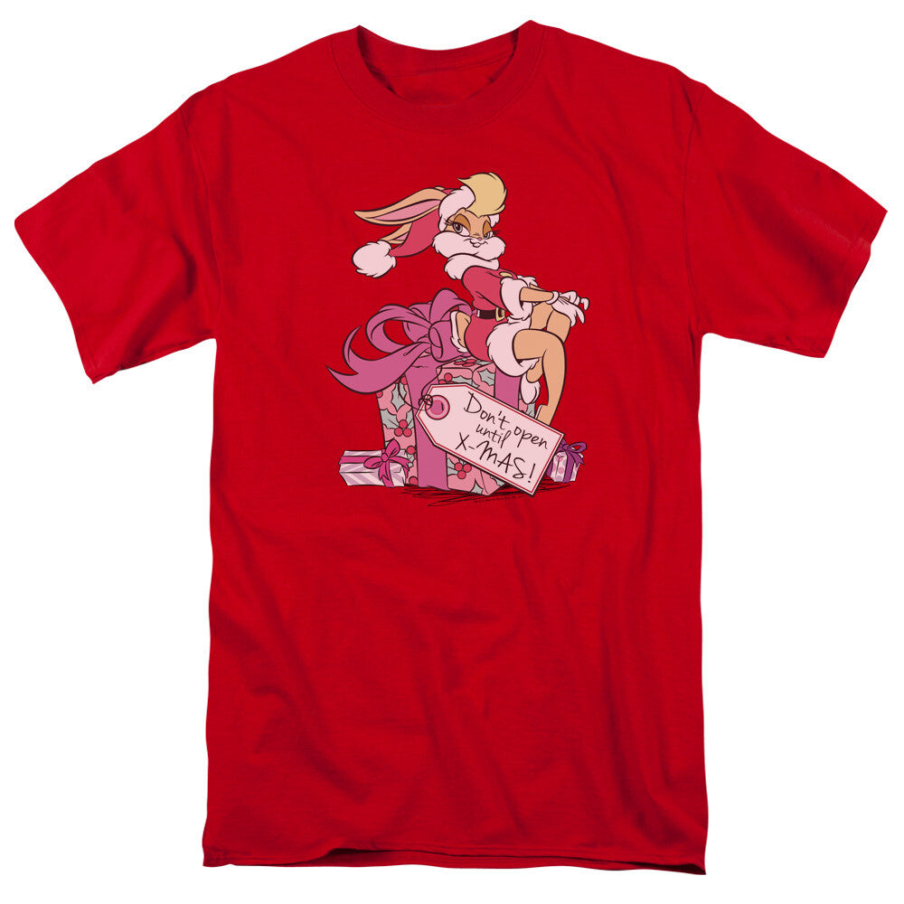 Lola Bunny "X-Mas Present" (Looney Tunes) Men Unisex T-Shirt -Available Sm to 5x