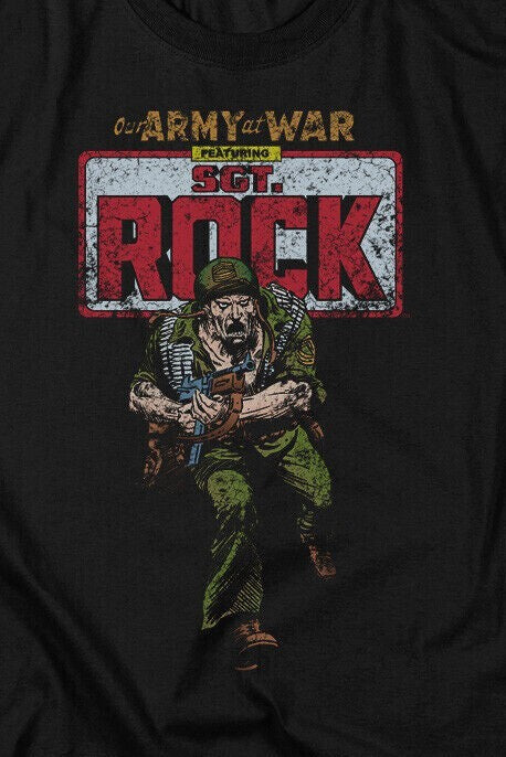 Sgt Rock. Our Army At War (Joe Kubert) Men Unisex T-Shirt -Available Sm   5x new