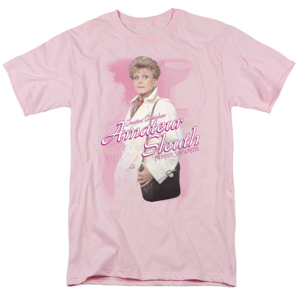 Murder She Wrote "Amateur Sleuth" Mens Unisex T-Shirt, Available Sm to 4x -new