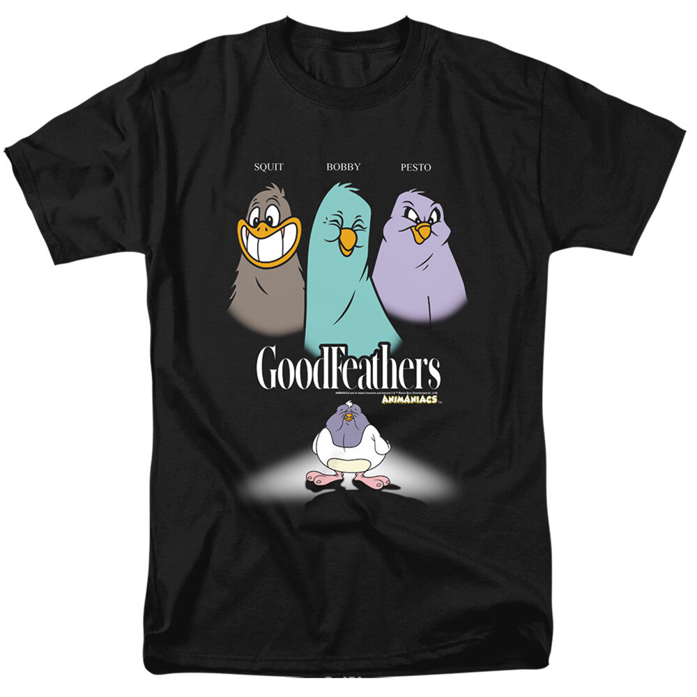 Animaniacs "Goodfeathers" Mens Unisex T-Shirt, Available Sm to 5x -new