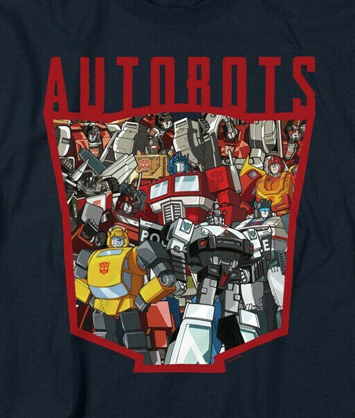 Transformers "Autobots Collage Logo" Mens Unisex T-Shirt -Available Sm to 5x