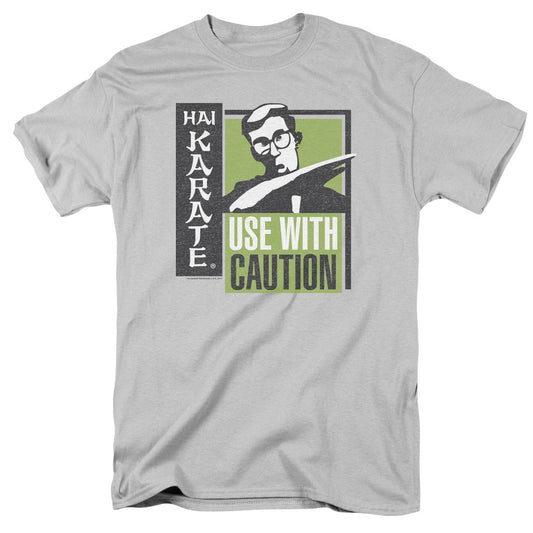 Hai Karate! "Use With Caution" Mens Unisex T-Shirt, Sizes Sm to 3x -New