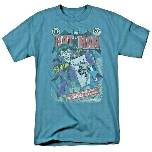 DC Comics Batman #251 "Joker's Back" Mens Unisex T-Shirt, Available Sm to 3x