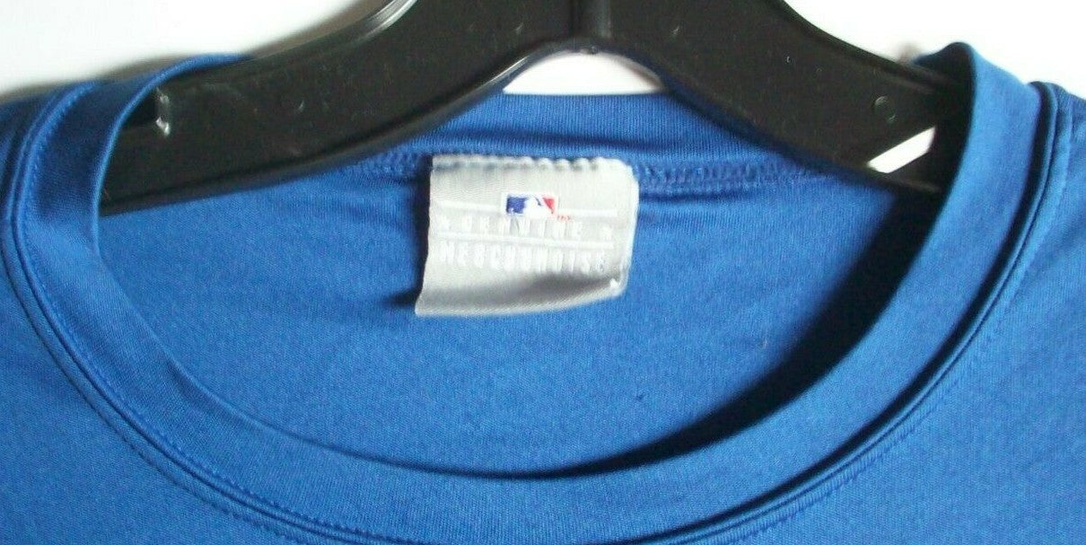 MLB Toronto Blue Jays Mens Medium Polyester T-Shirt - Gently Used