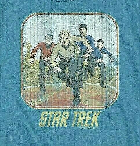 Star Trek Animated Series "Opening" Mens Unisex T-Shirt -Available sm or 5x