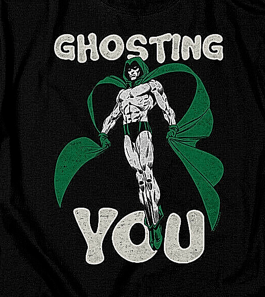 DC Comics Spectre "Ghosting You" Mens Adult Unisex T-Shirt Available Sm to 4x