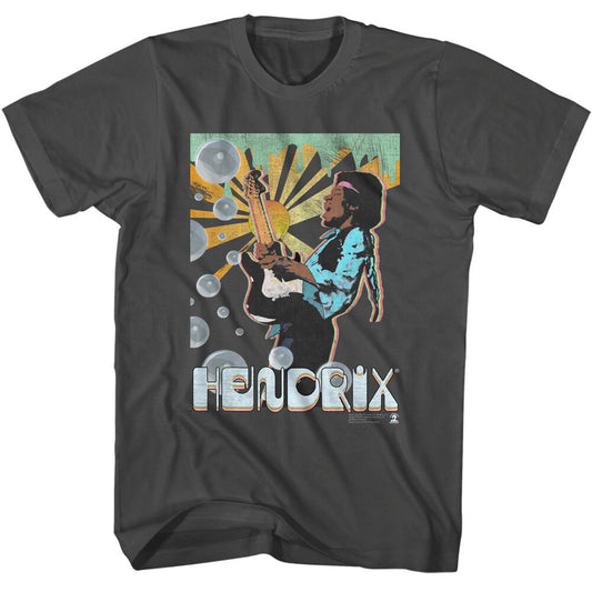 JIMI HENDRIX "Bubbles"  Mens Unisex T-Shirt - Available in Sm to 2x